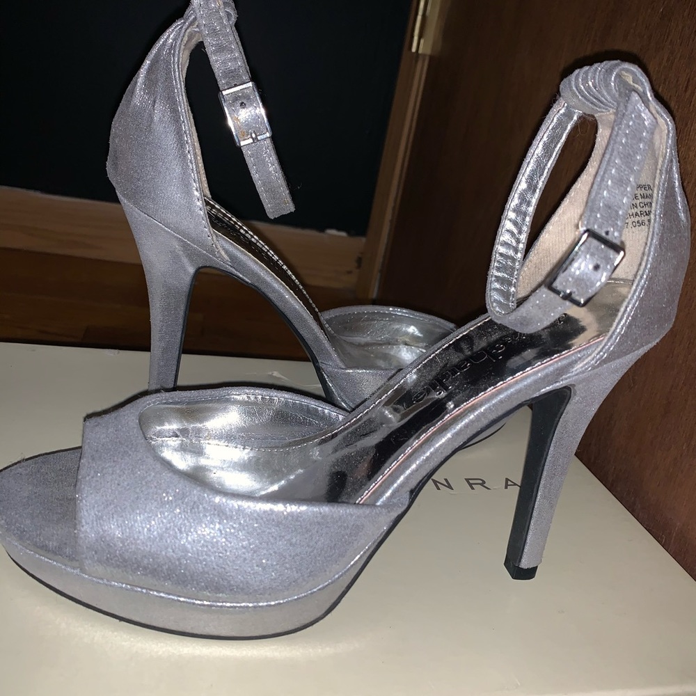 Silver heels
